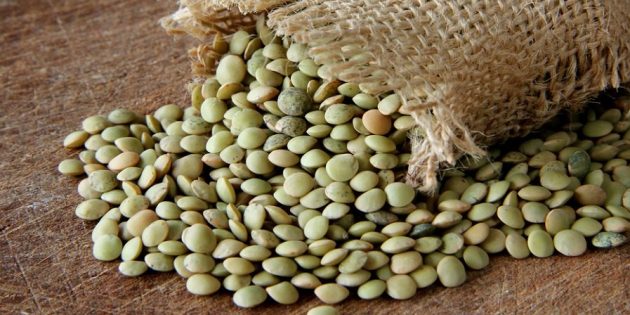 Покупка чечевицы зеленой